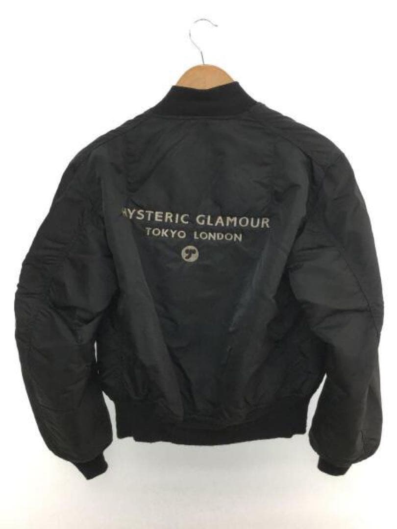 HYSTERIC GLAMOUR ブラック MA-1ジャケット Lサイズ