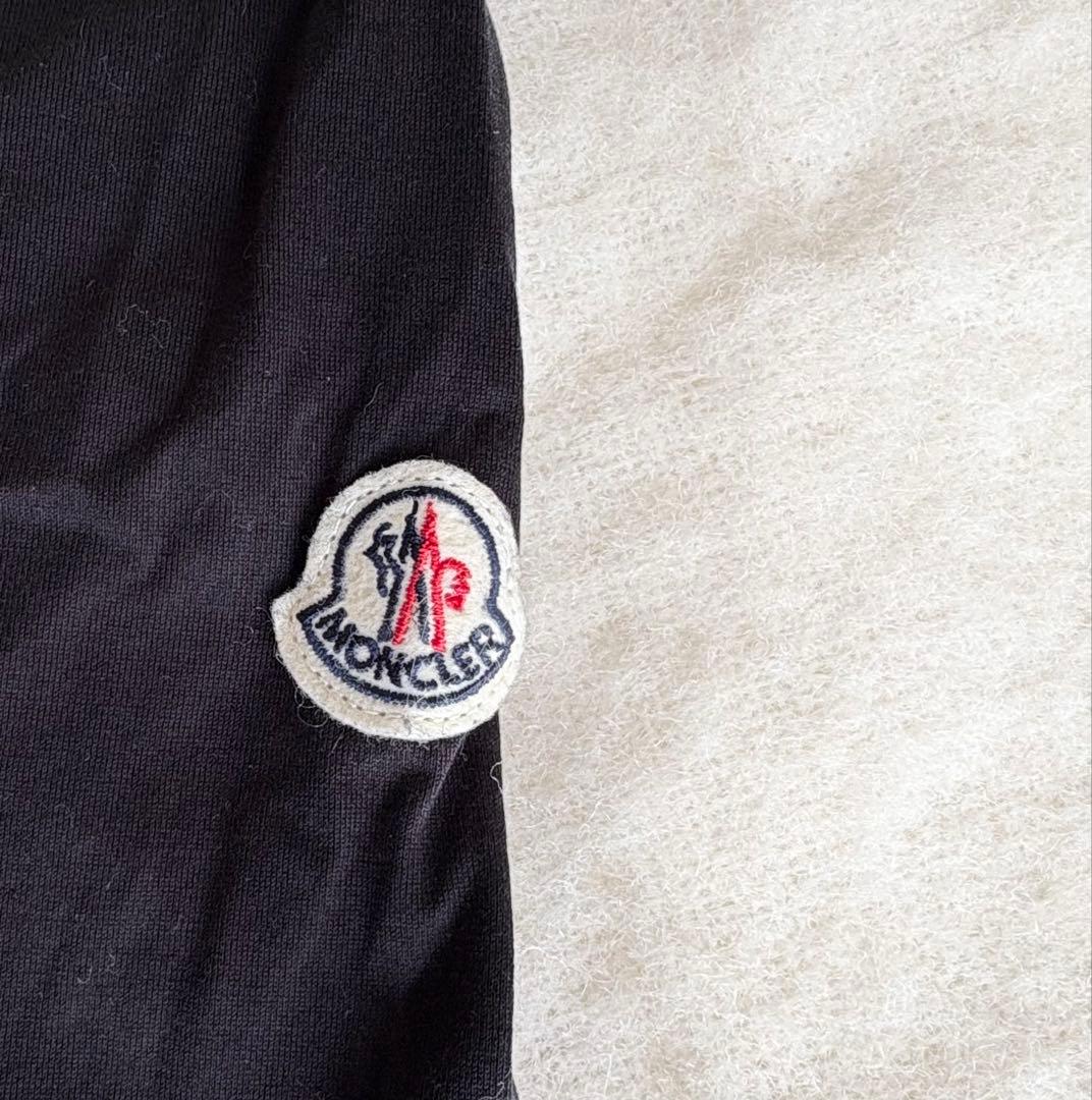 ま*ん様 モンクレールMONCLER シルク&コットン トップス Tシャツ 半袖