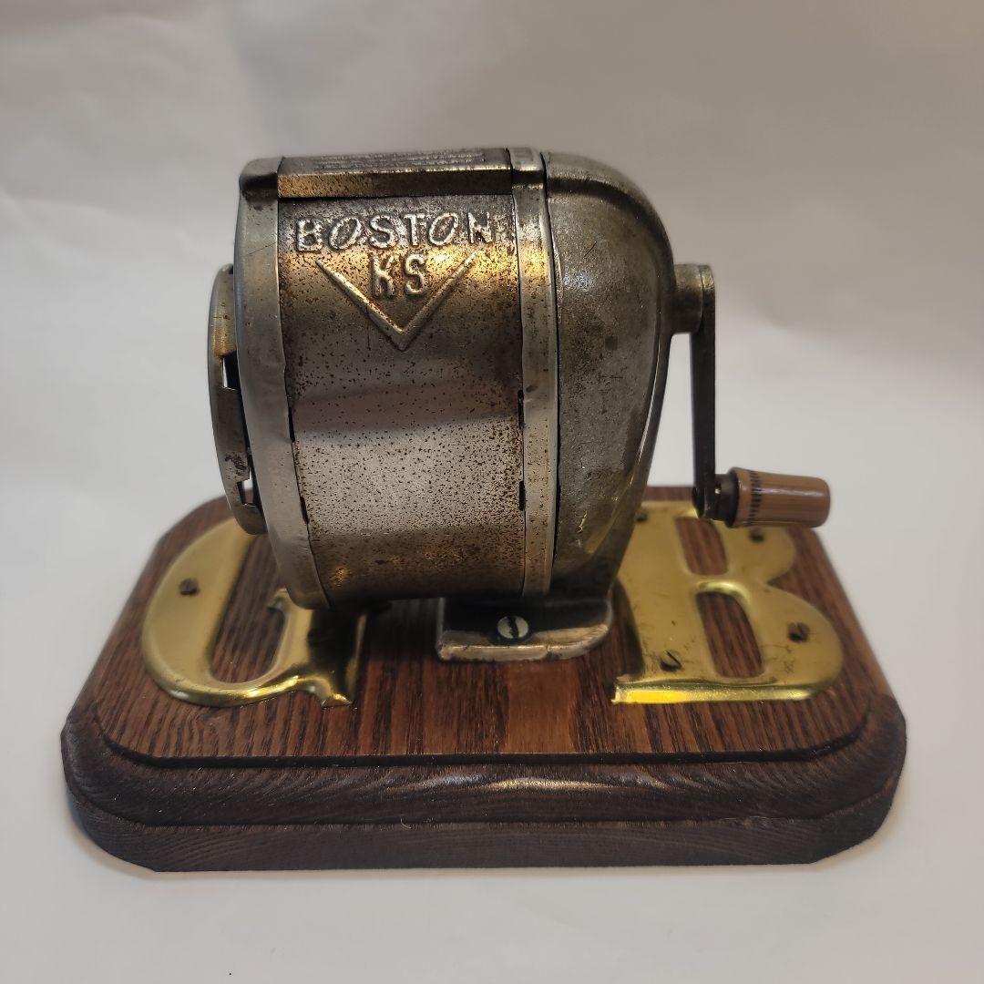 良品アメリカヴィンテージBOSTON pencil sharpener 鉛筆削り
