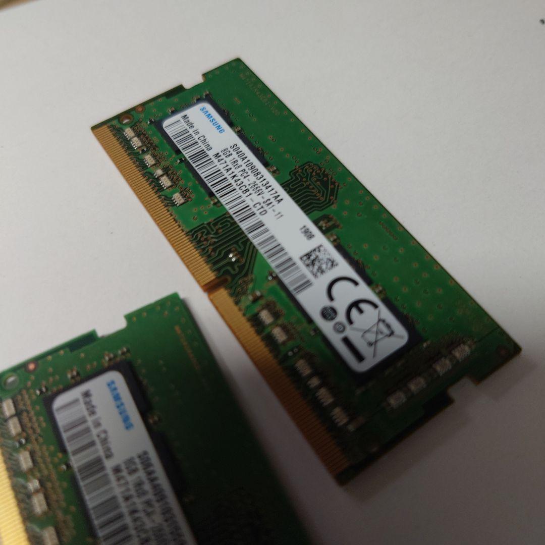 ノート用メモリ　DDR4-2666V 16GB （8GB×2枚）