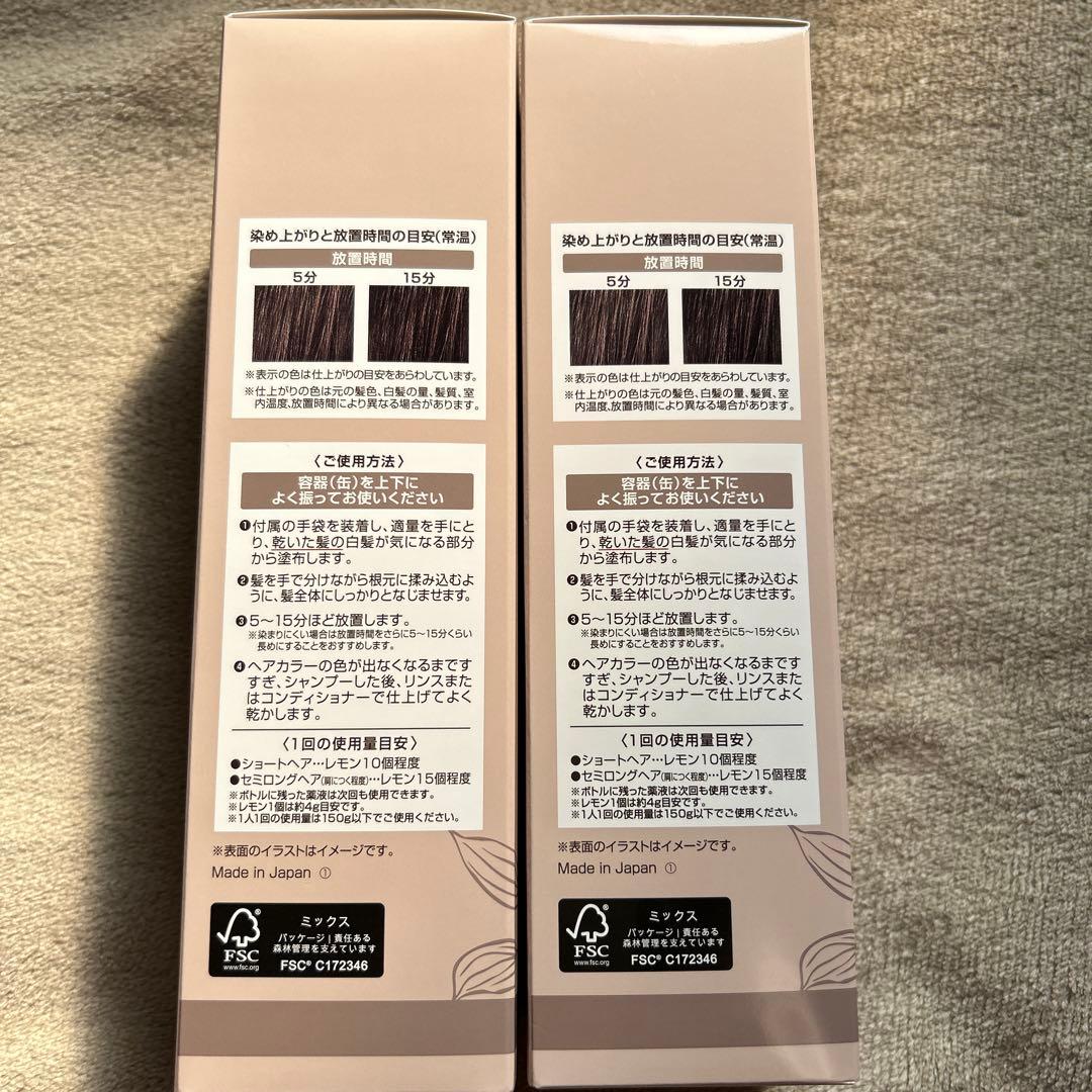 ヘアボーテ　エクラ　ボタニカル　エアカラーフォーム