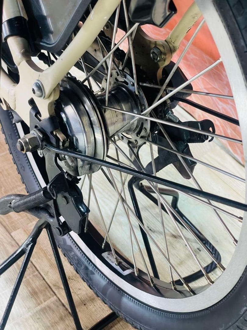 どら 　BIKKE 13AH⭐️ブリヂストン子供乗せ電動自転車Y3263