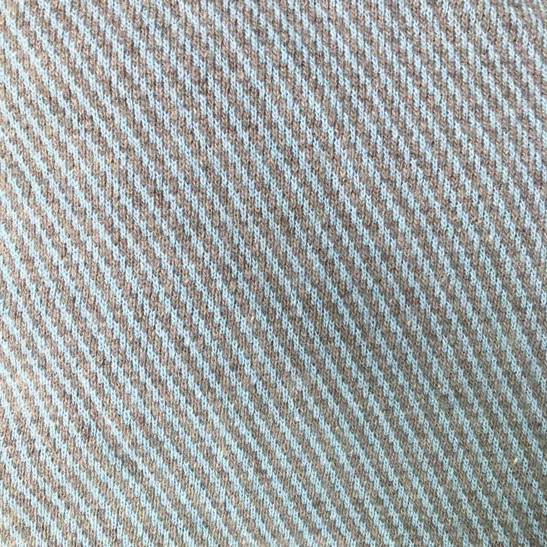 ARMANI/アルマーニ■大判ストール ショール ポンチョ■グレー×ブルー