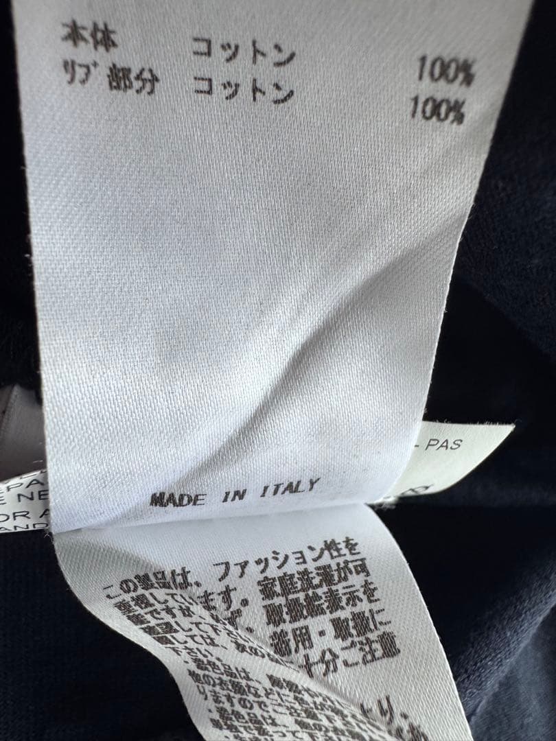 JIL SANDER 刺繍デザインTシャツ　XL イタリア製