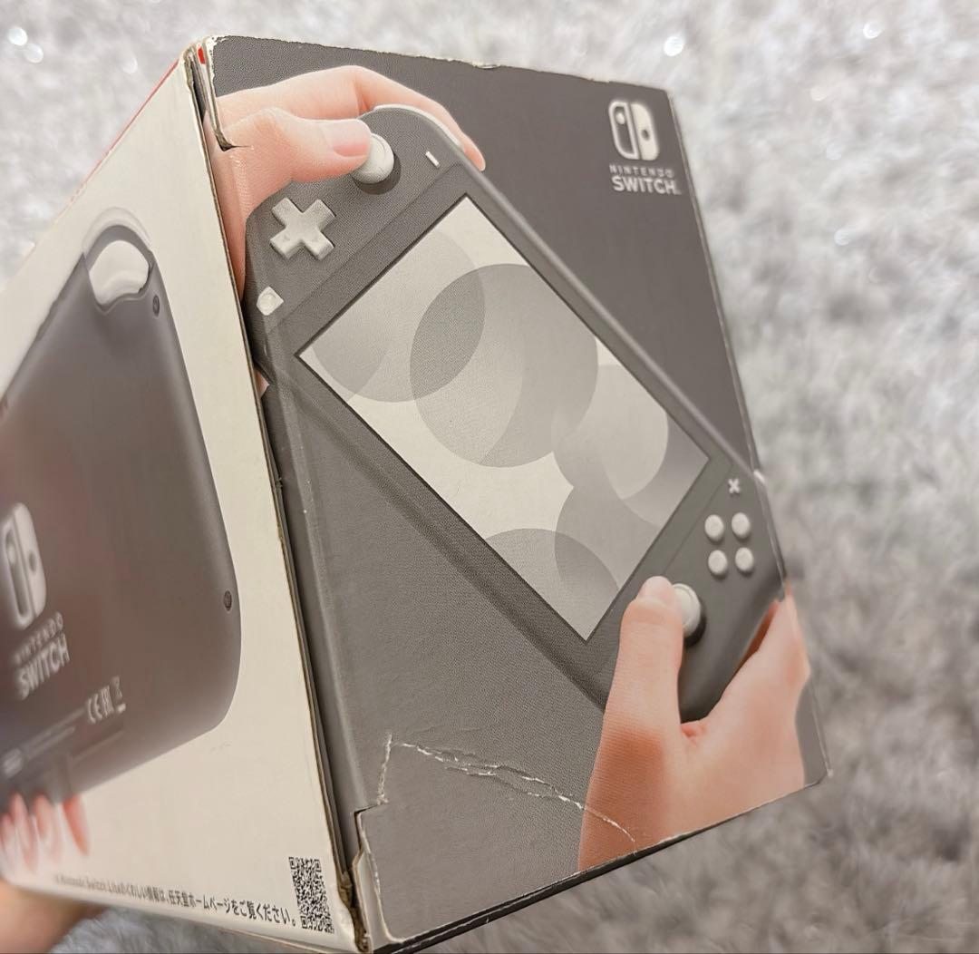 美品 NintendoSwitch lite グレー 本体 あつ森ソフト セット