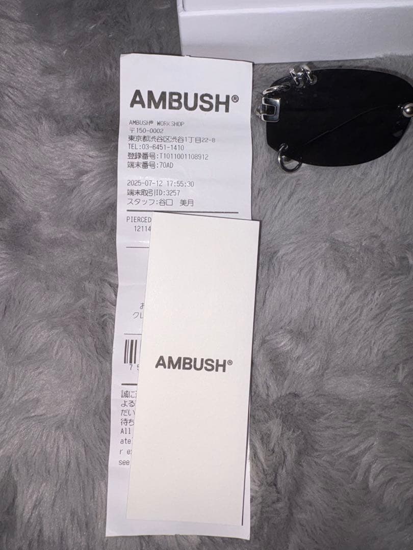 AMBUSH【アンブッシュ】ピアスサングラス
