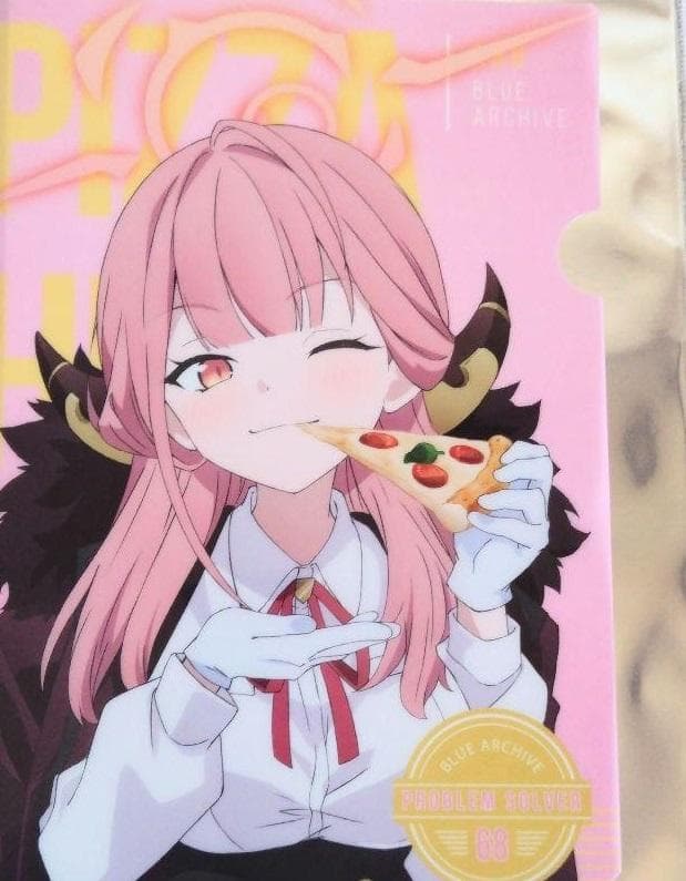 ブルーアーカイブ ×ピザハット コラボ  描き下ろし クリアファイル 4種セット