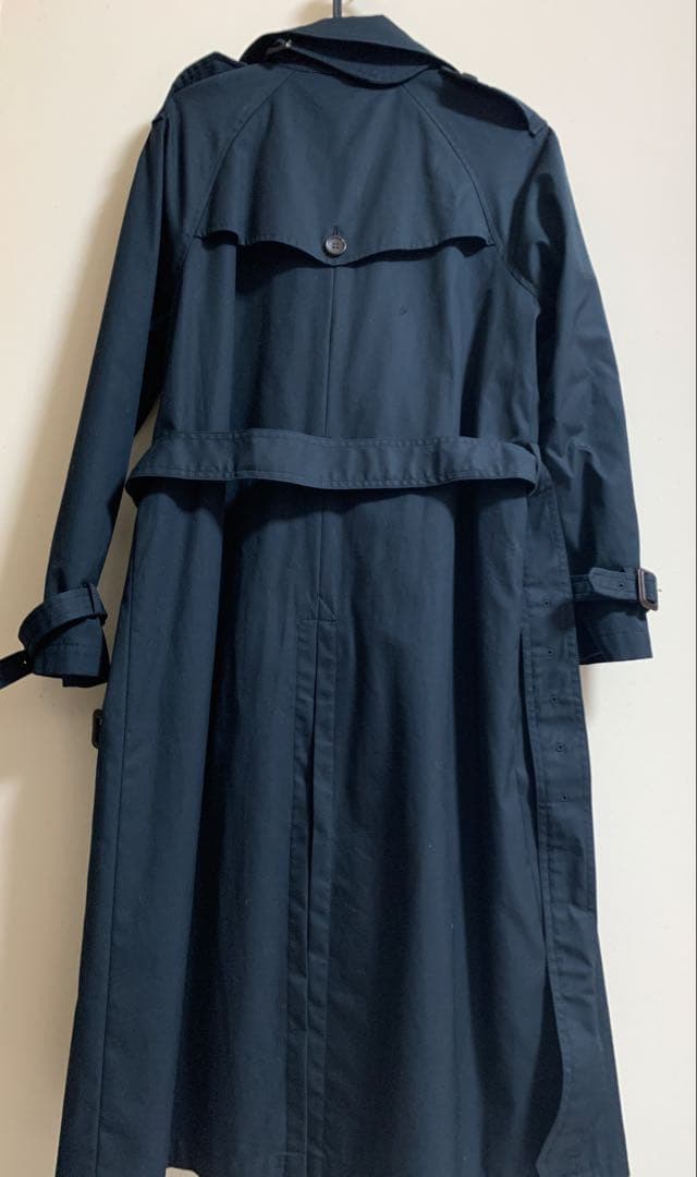 ミッシェル Ray BEAMS トレンチコート ネイビー　Ｌ