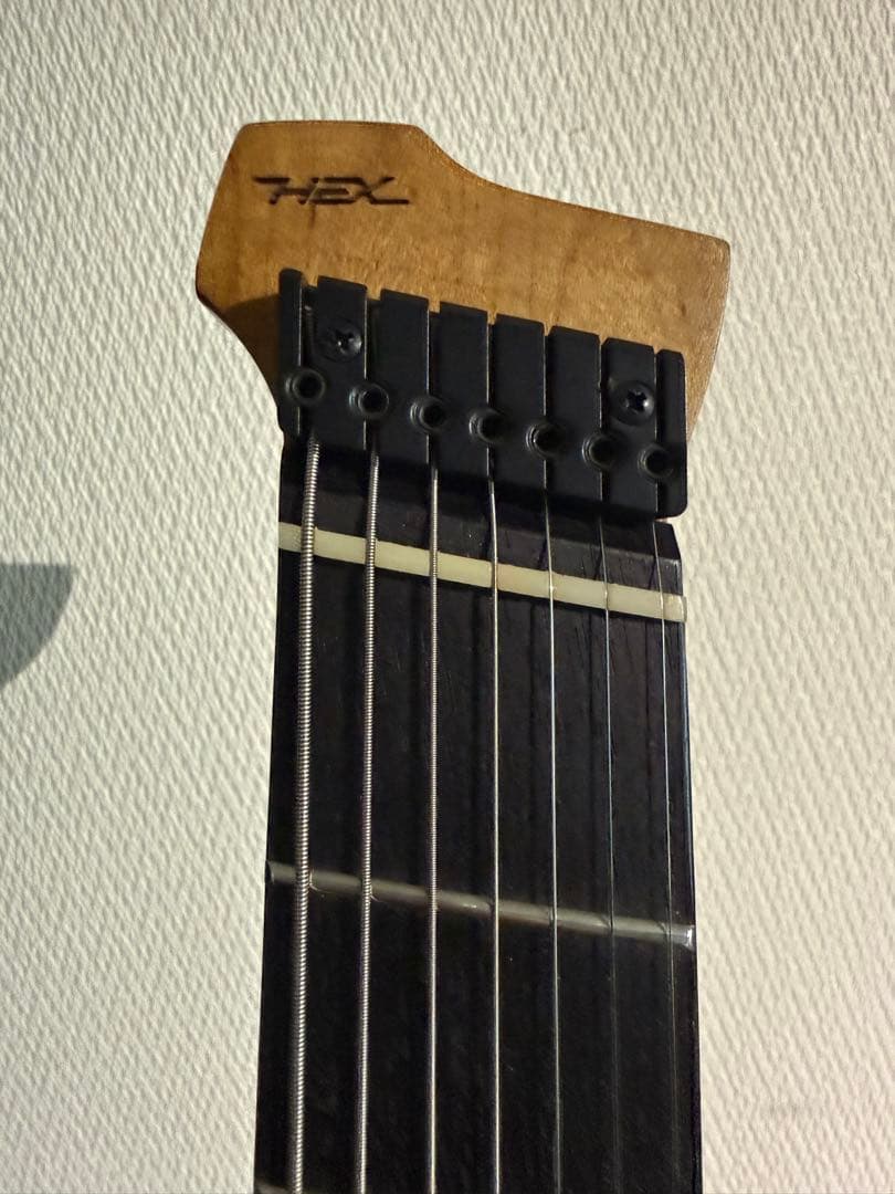 HEX guitars Z507 7弦 ギター　ヘッドレス　マルチスケール