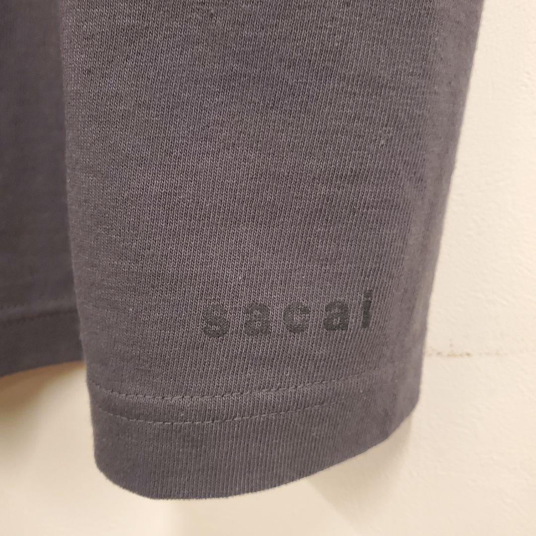 完売品sacai know future Tシャツ グレー極美品サイズL