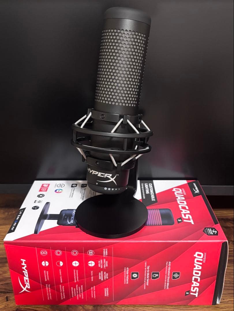HYPERX QUADCAST S コンデンサーマイク