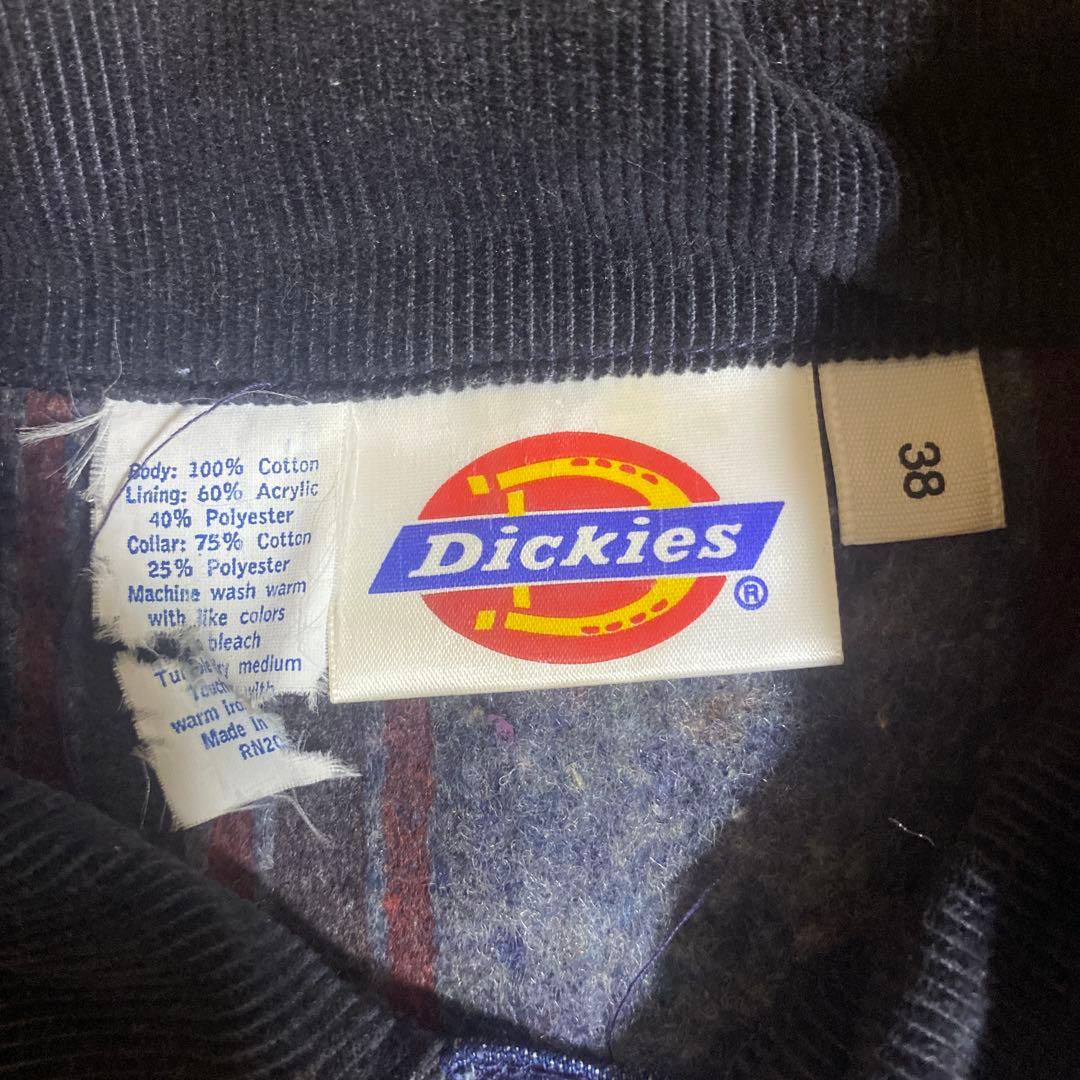 デッドストック Dickies ネイビー カバーオール 38