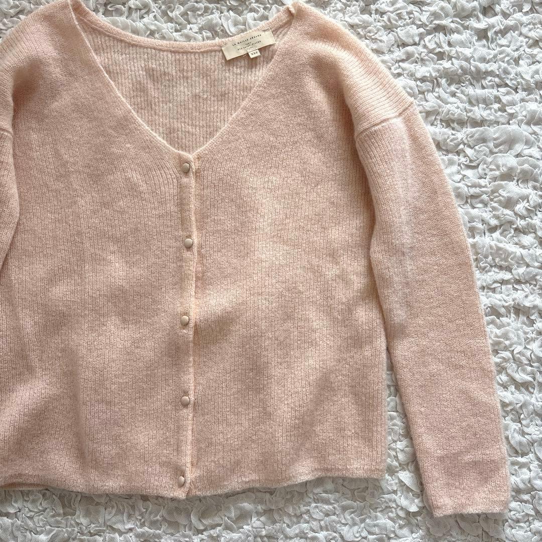 あやか Sezane カーディガン 2点おまとめ　ベージュ ピンク xxs