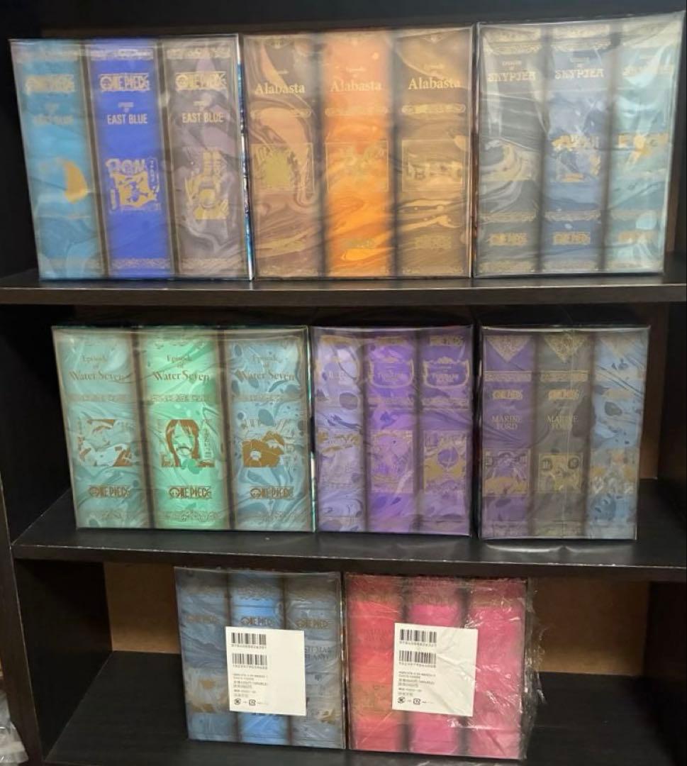 【新品未開封62〜90巻】ワンピース　1〜90巻　BOX全巻セット
