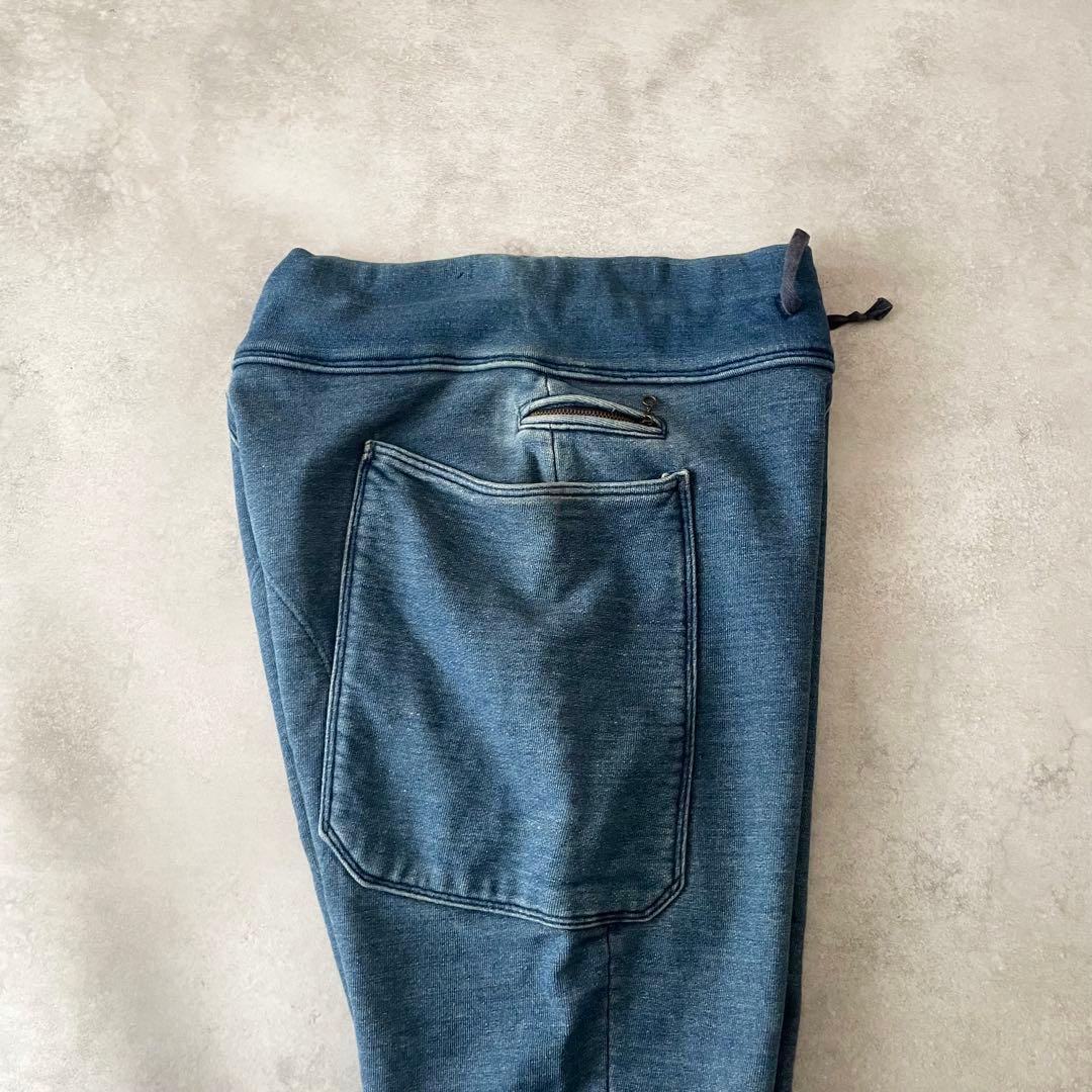 KAPITAL インディゴ染め スウェットパンツ コットン 2 日本製