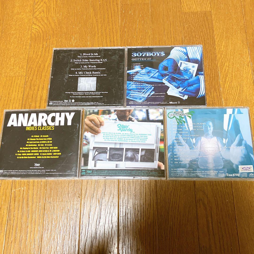 ANARCHY 京都 R-RATED 関連 CD 5枚セット
