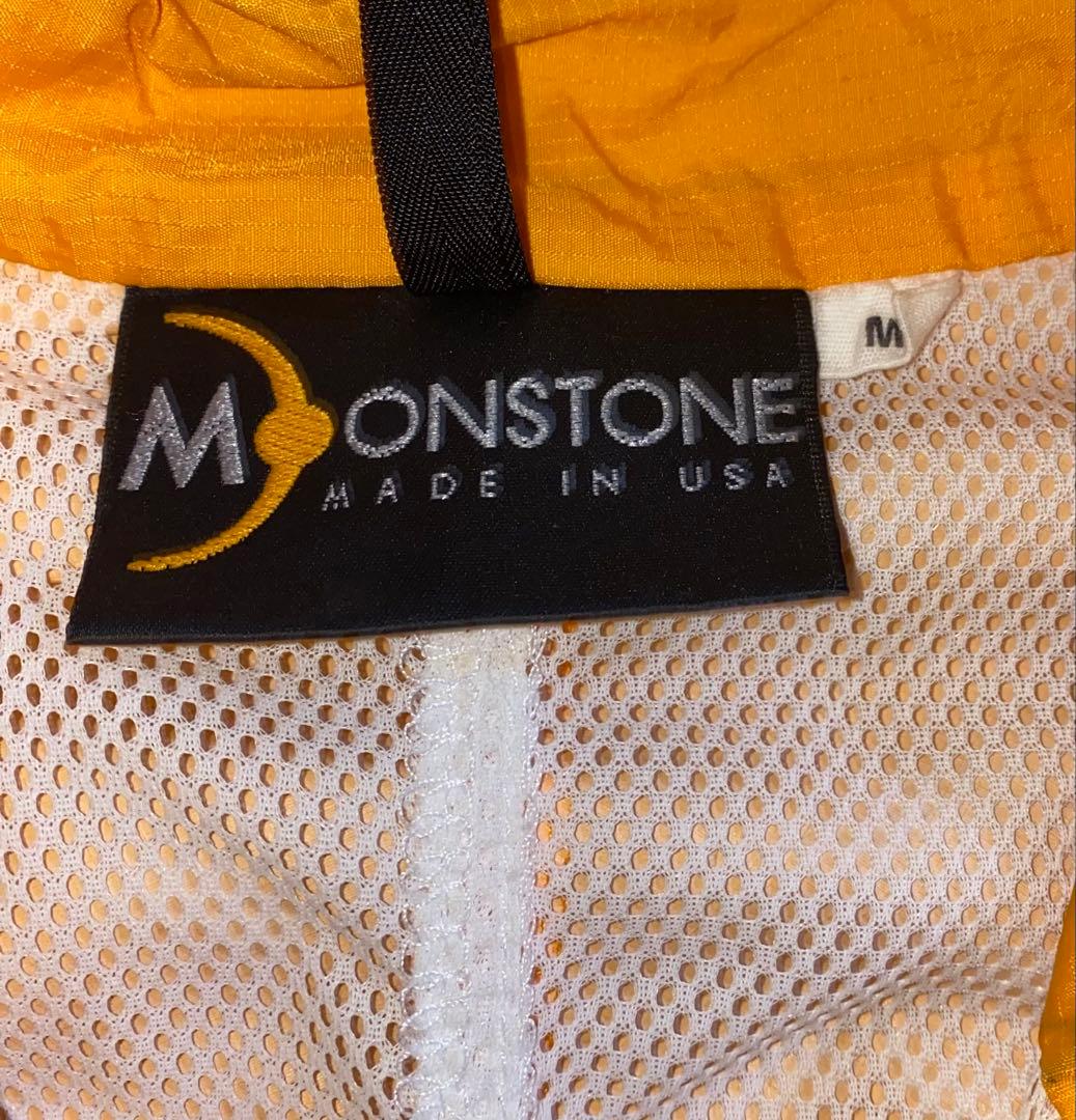 90s MOONSTONE (ムーンストーン)ナイロンベスト マンゴー USA製
