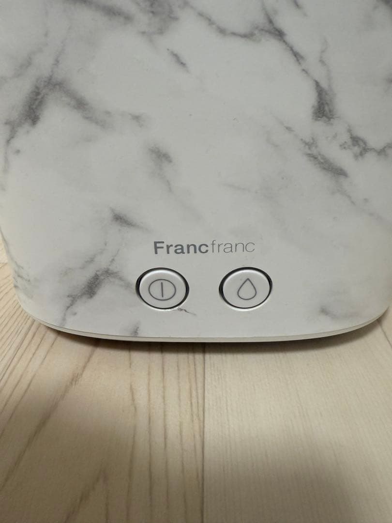 Francfranc 加湿器　マーブルホワイト 大理石風
