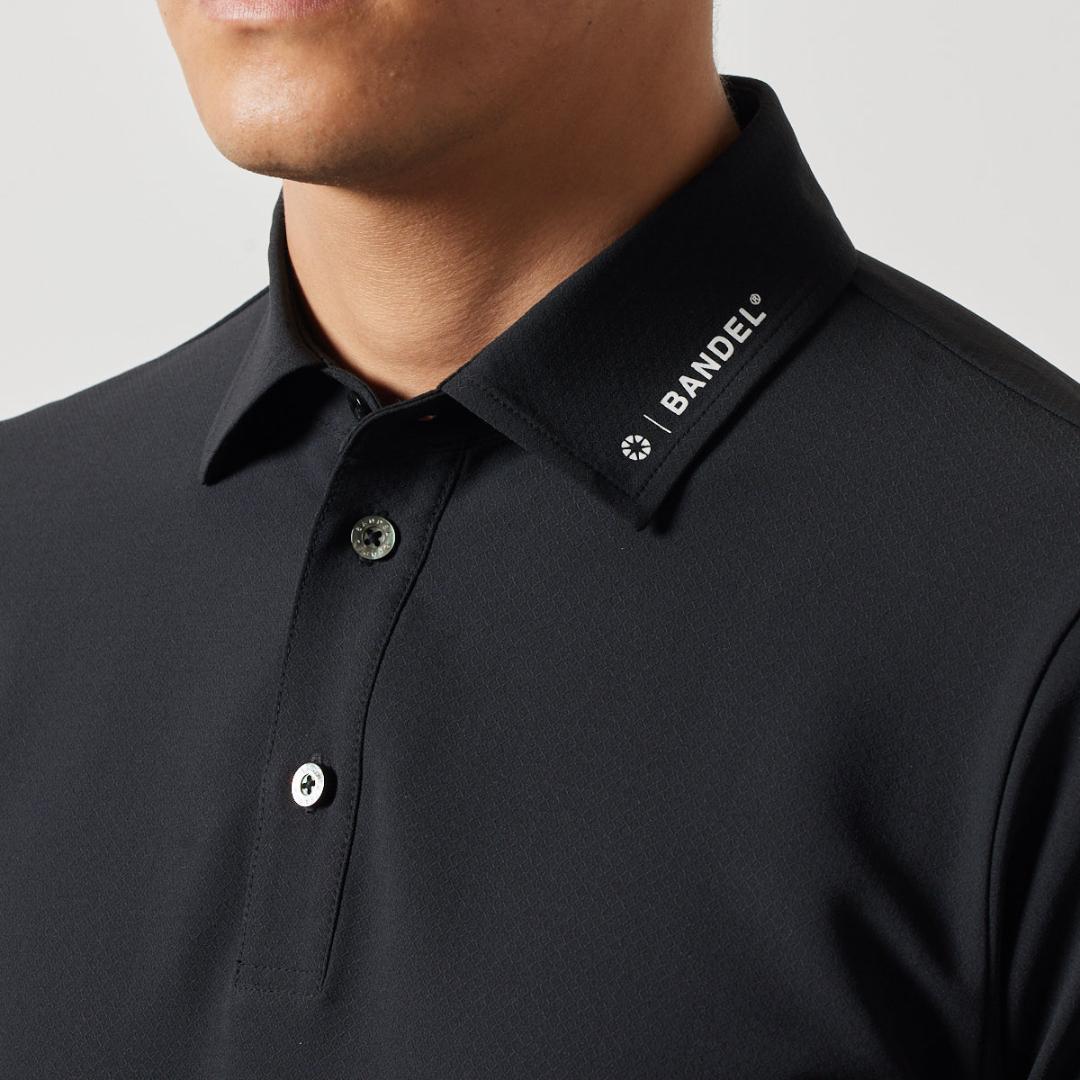 ぴ*ん様 バンデルBANDEL golfゴルフLサイズ/ブラック黒Tシャツ半袖ポ