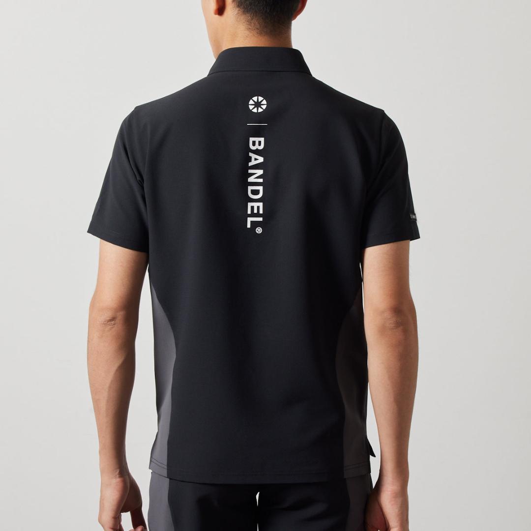 ぴ*ん様 バンデルBANDEL golfゴルフLサイズ/ブラック黒Tシャツ半袖ポ