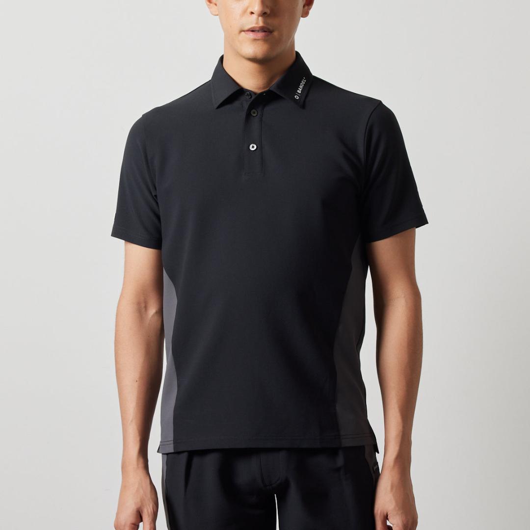 ぴ*ん様 バンデルBANDEL golfゴルフLサイズ/ブラック黒Tシャツ半袖ポ
