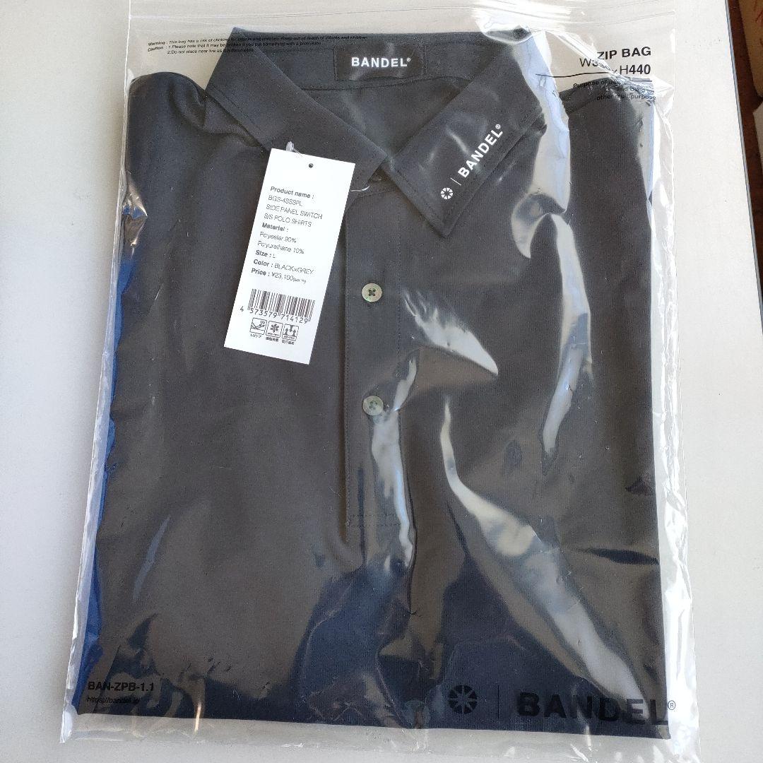 ぴ*ん様 バンデルBANDEL golfゴルフLサイズ/ブラック黒Tシャツ半袖ポ