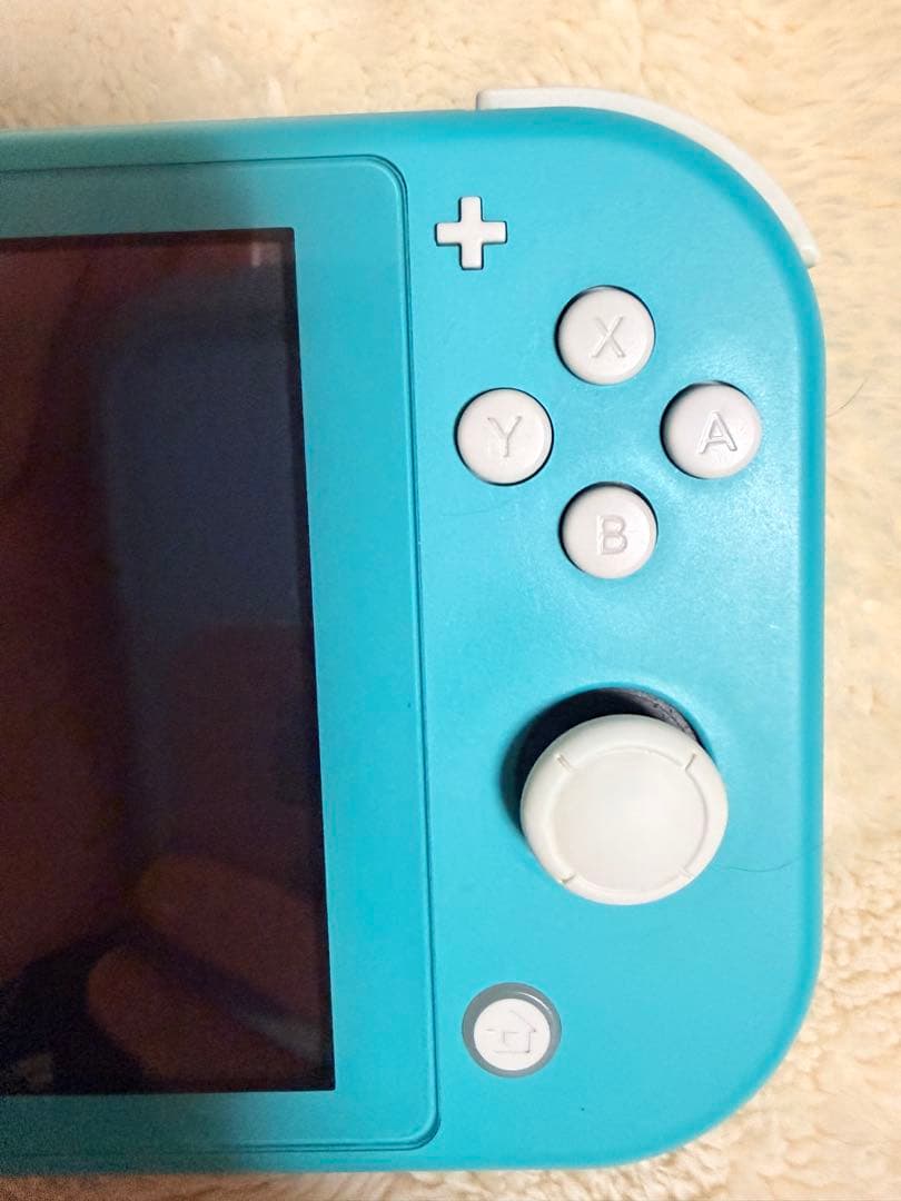 美品 Nintendo Switch ターコイズ色 minecraft付き