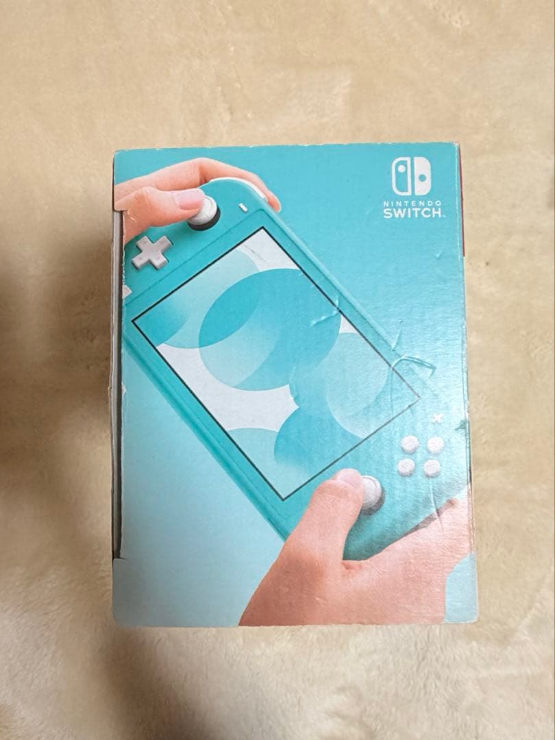 美品 Nintendo Switch ターコイズ色 minecraft付き