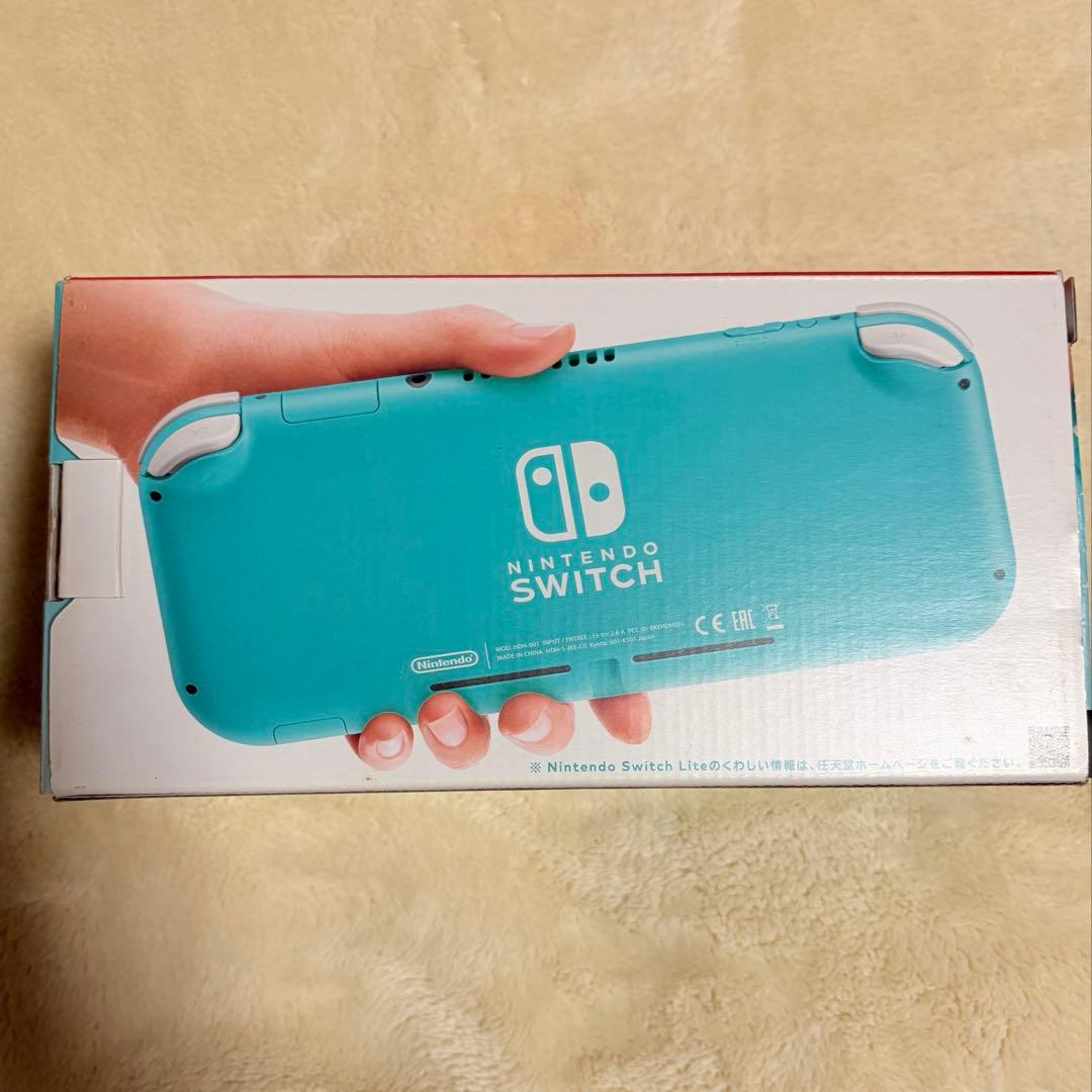 美品 Nintendo Switch ターコイズ色 minecraft付き