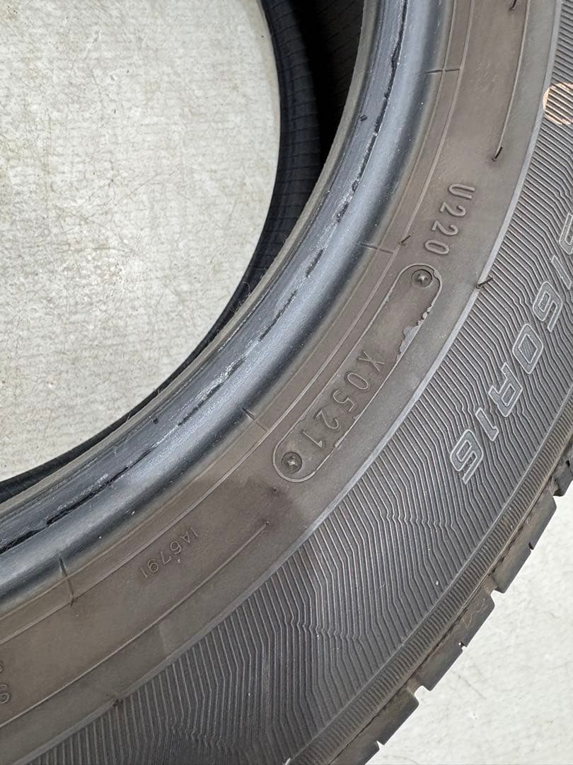 富山から☆グッドイヤー EG01 205/60R16☆ 2021年製 9分山