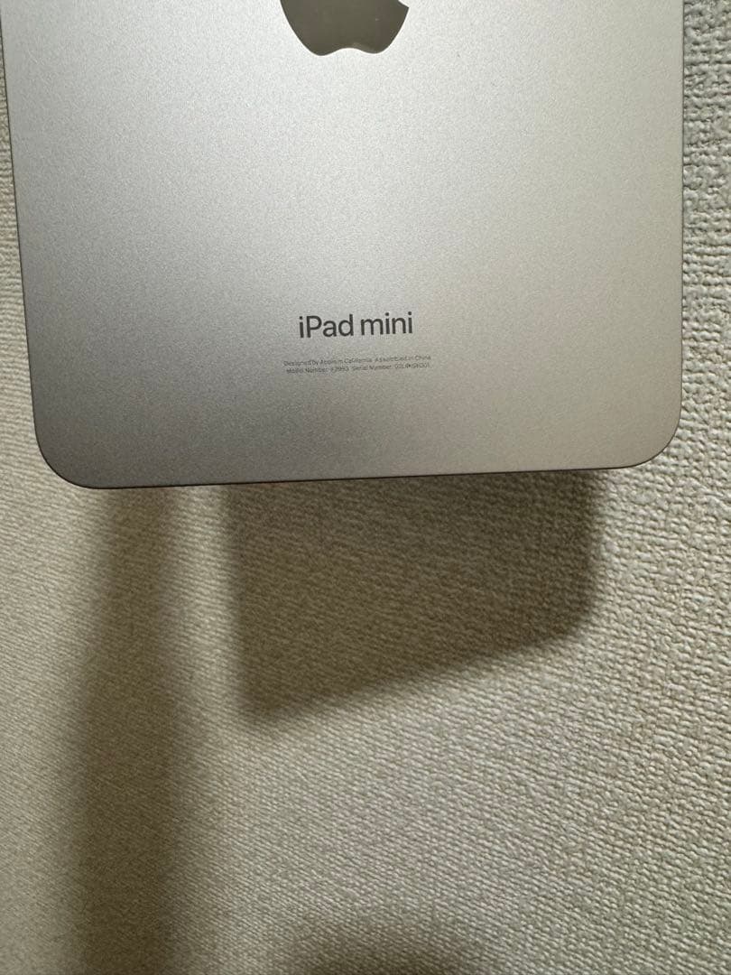 iPad mini第7世代128/Wi-Fi+Apple Pencil Pro