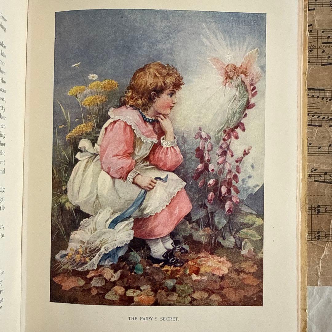 稀少アンティーク美しいヴィクトリアン絵本イギリス洋書　古書ジャンクジャーナル