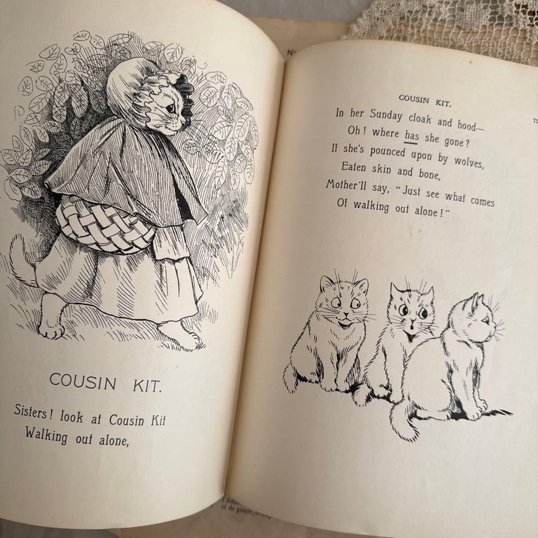 稀少アンティーク美しいヴィクトリアン絵本イギリス洋書　古書ジャンクジャーナル