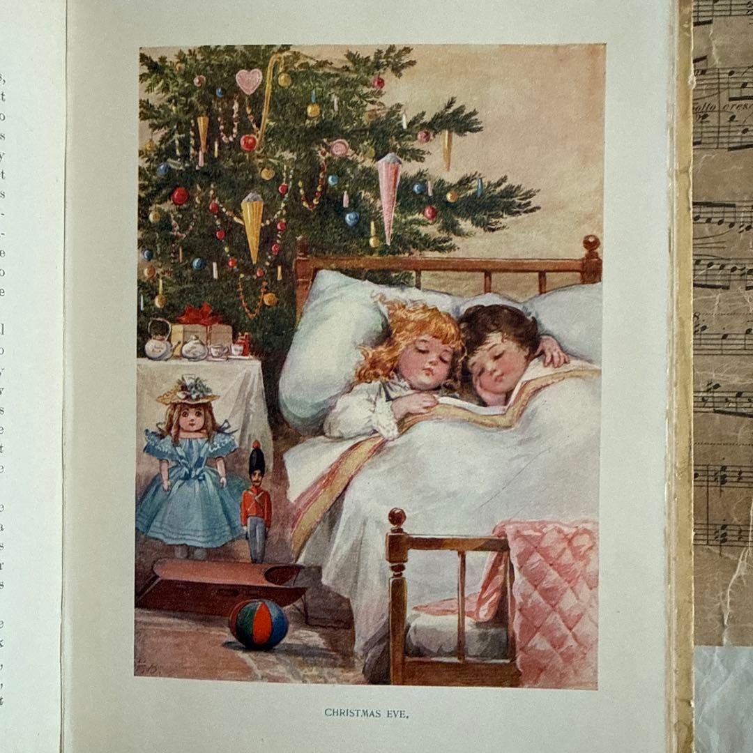 稀少アンティーク美しいヴィクトリアン絵本イギリス洋書　古書ジャンクジャーナル