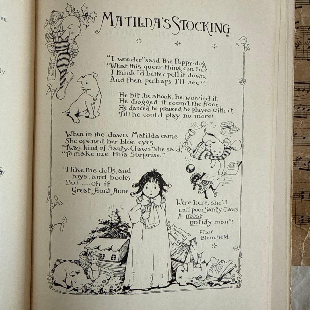 稀少アンティーク美しいヴィクトリアン絵本イギリス洋書　古書ジャンクジャーナル