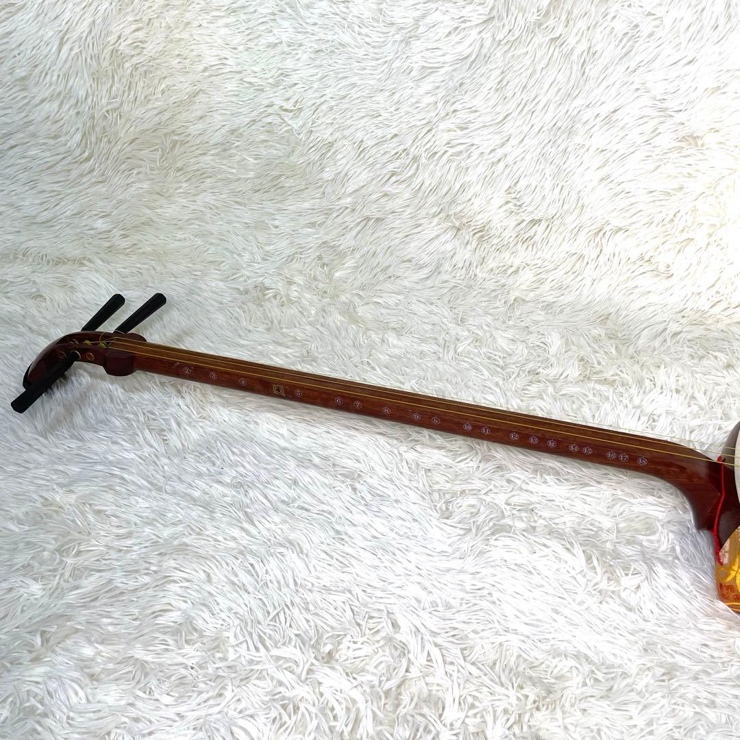 三味線　中棹（太さ　約2.8cm）　破れなし