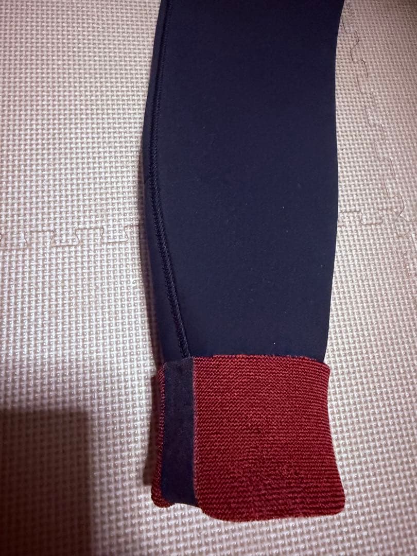 美品ROXY roxyロキシー　裏起毛セミドライ　着脱簡単フルスーツ　サイズM