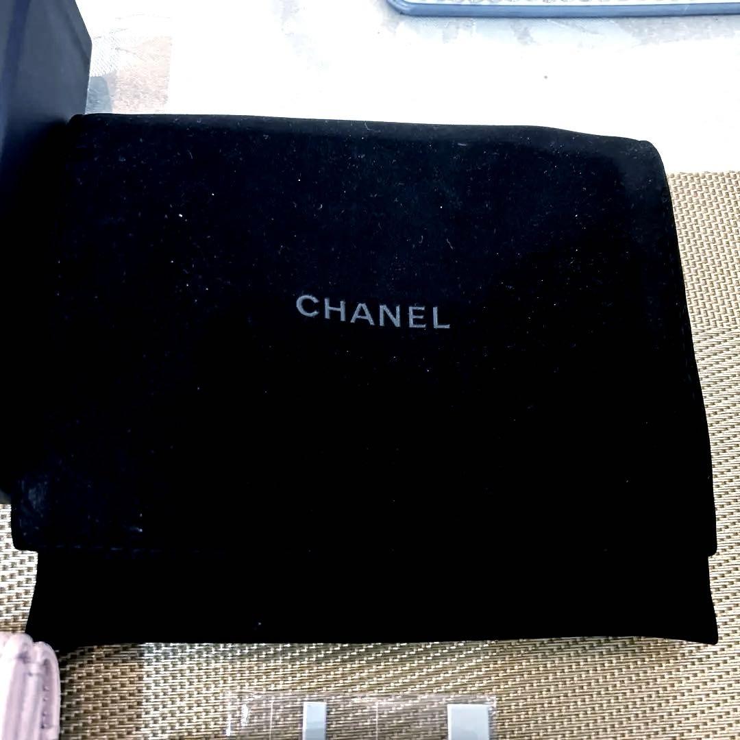 【週末限定価格】CHANEL三つ折り財布ピンクキルティング