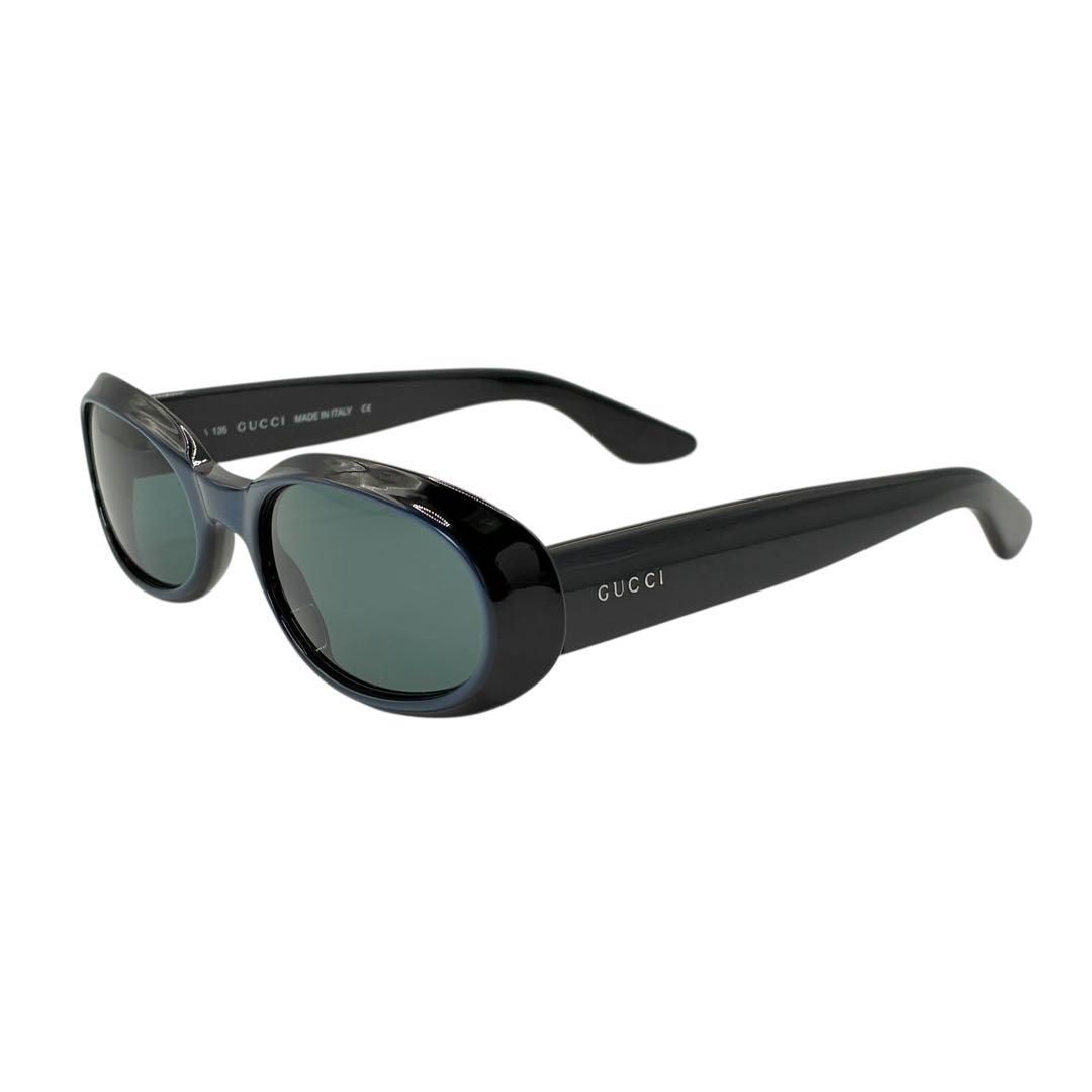 【美品】GUCCI グッチ　オーバル　Y2K サングラス