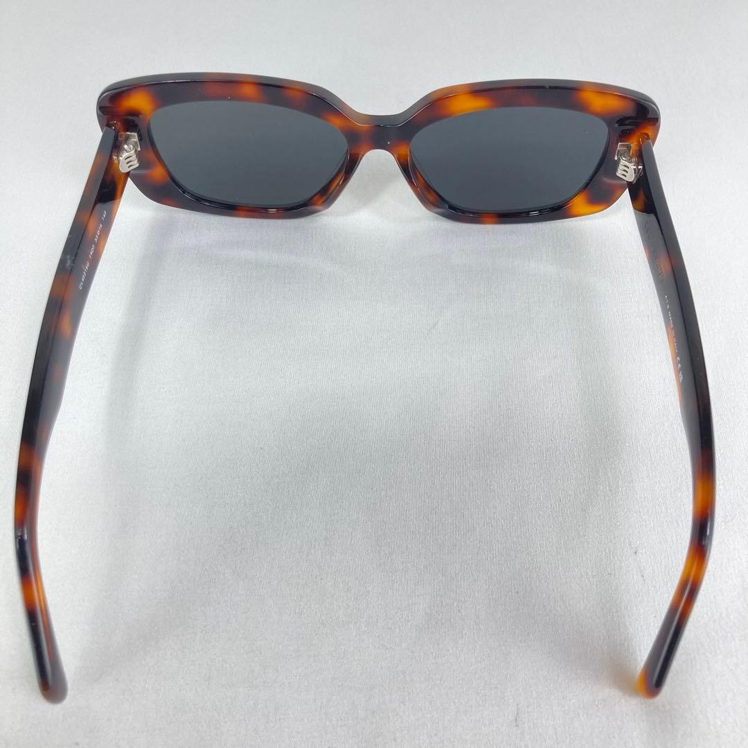 【美品】CELINEセリーヌ　サングラス　トリンオフ　鼈甲　UVカット ゴールド