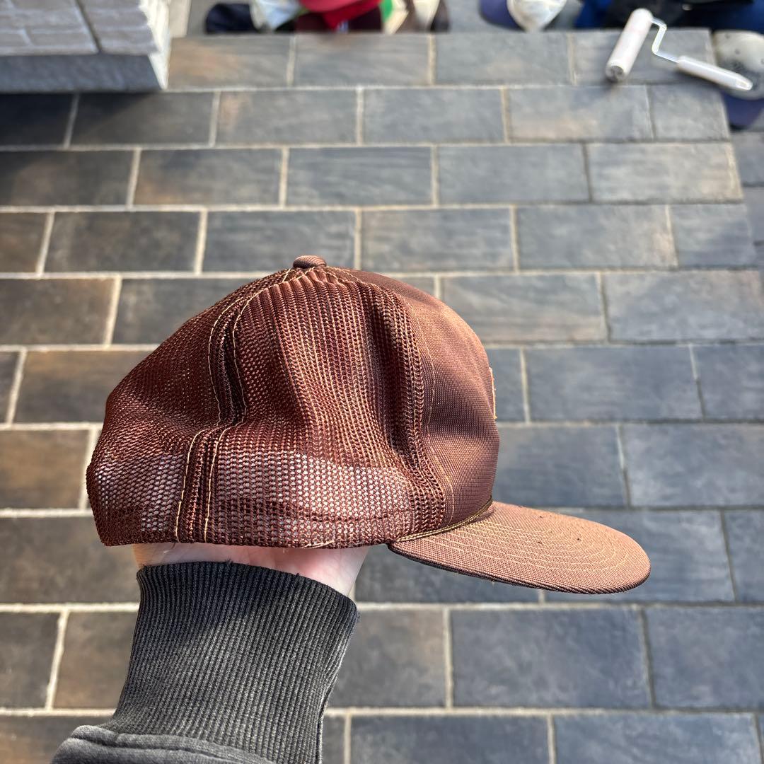 80s サンディエゴパドレス キャップ ブラウン vintage メッシュ 古着