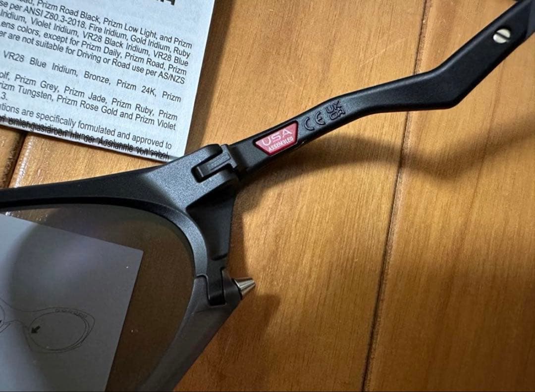 OAKLEY Plantaris サングラス oo9437-0163 ブラック黒