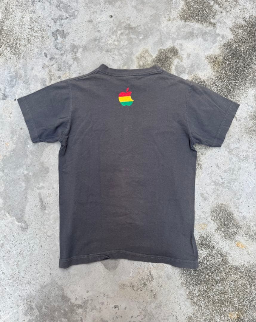 【レア】90’s USA製 SOUL POWER Apple パロディ Tシャツ
