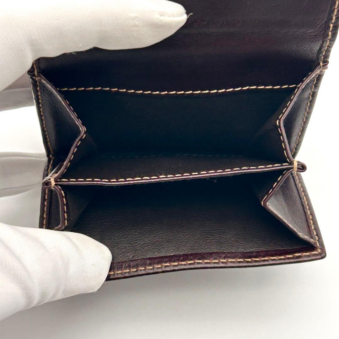 ✨美品✨ GUCCI 二つ折り財布 GG グッチ インターロック シェリーライン