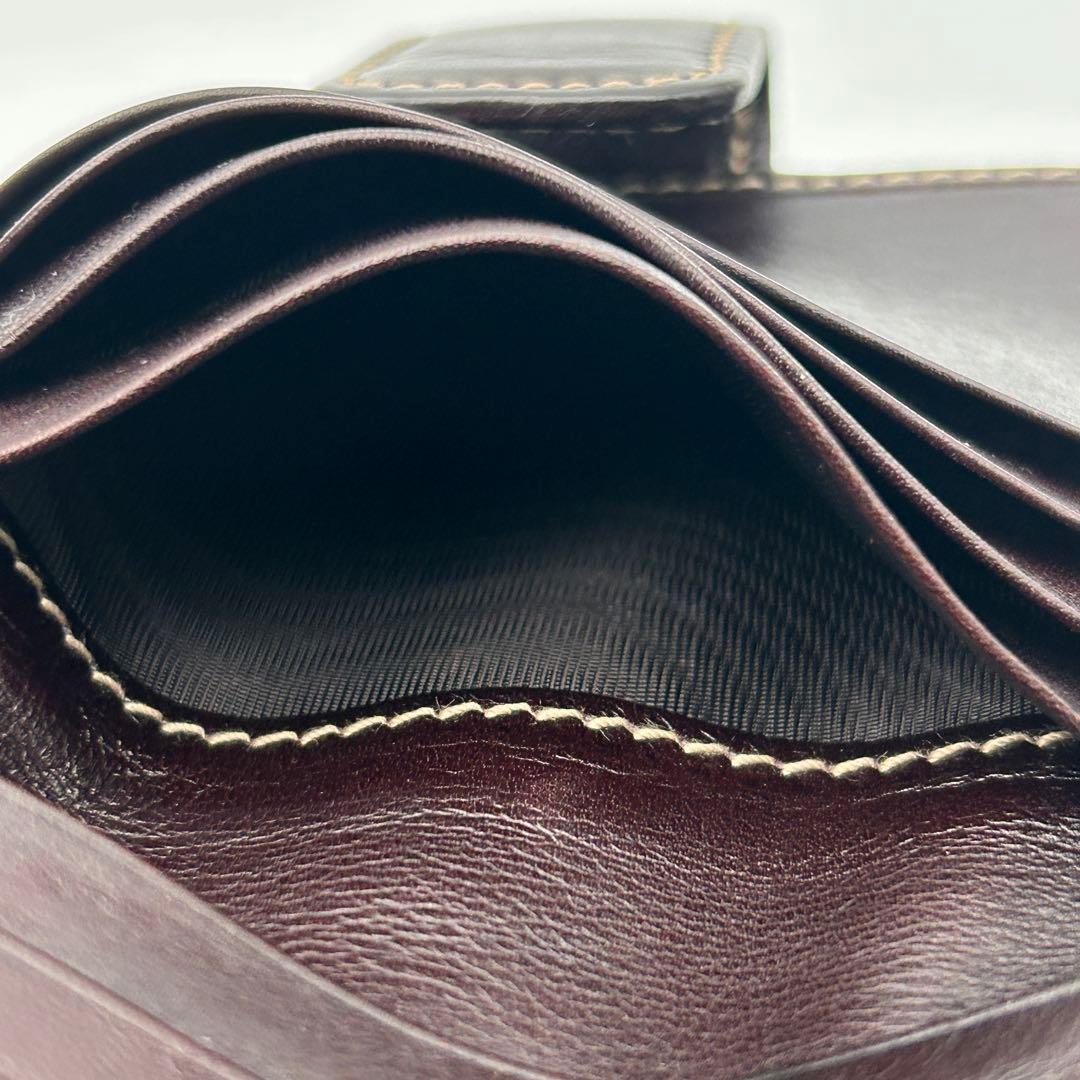 ✨美品✨ GUCCI 二つ折り財布 GG グッチ インターロック シェリーライン