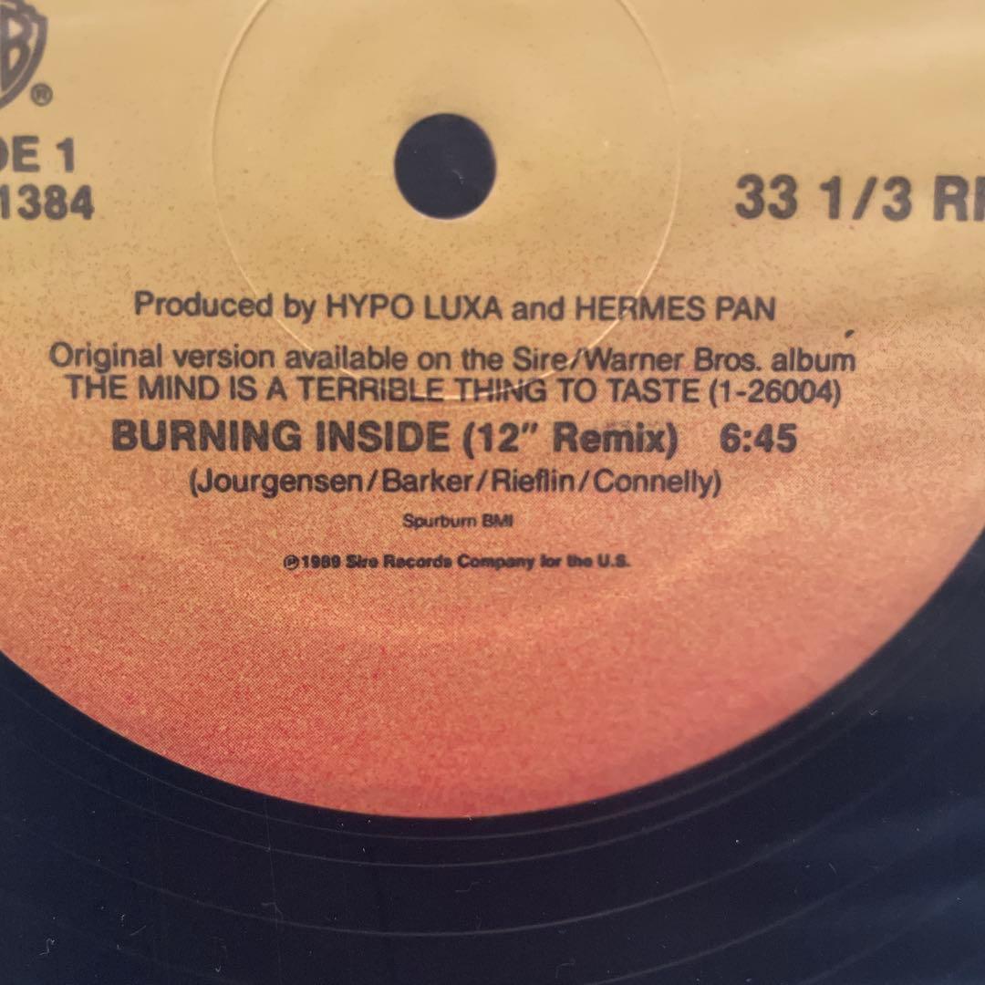 洋楽 BURNING INSIDE/MINISTRY