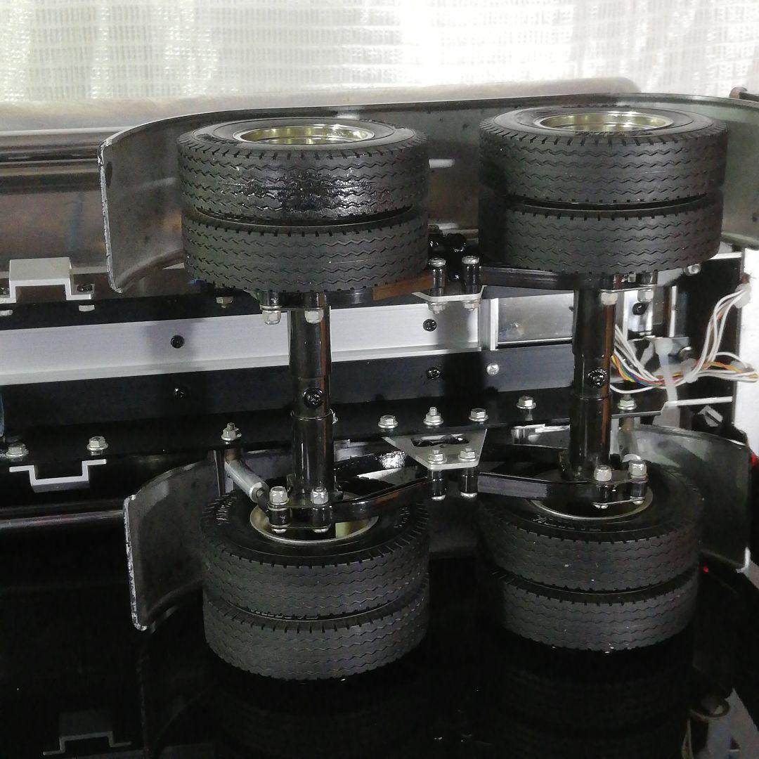 タミヤ 1/14トレーラートラック用 フューエルタンク トレーラー LED電飾