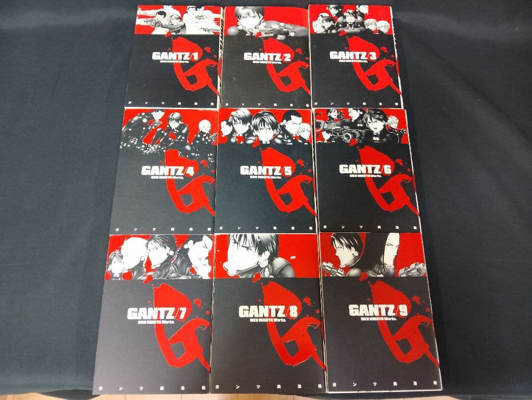 ​【初版多数】GANTZ ガンツ 全巻 1〜37巻 完結セット 奥浩哉