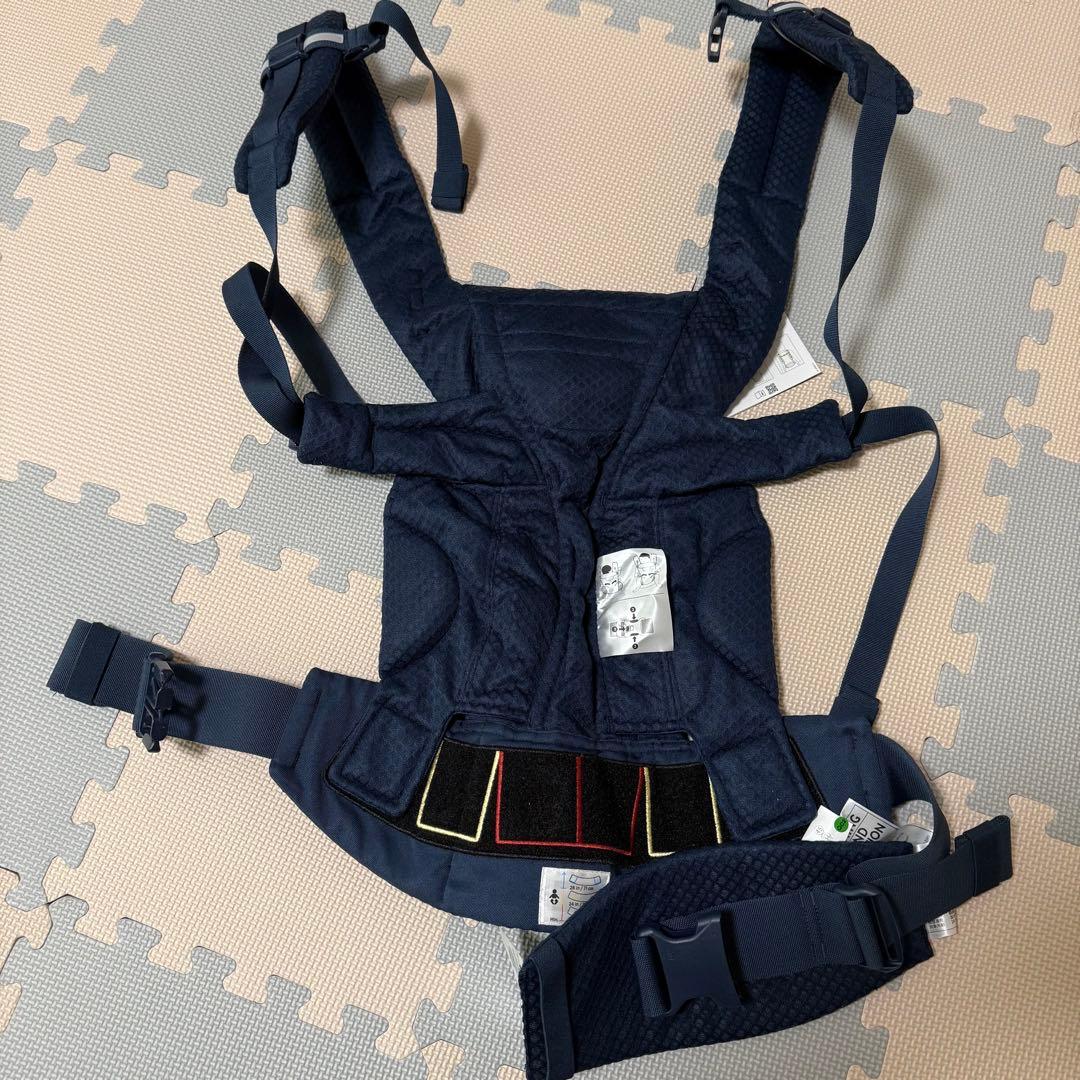 【美品】エルゴベビー オムニブリーズ　ミッドナイトブルー