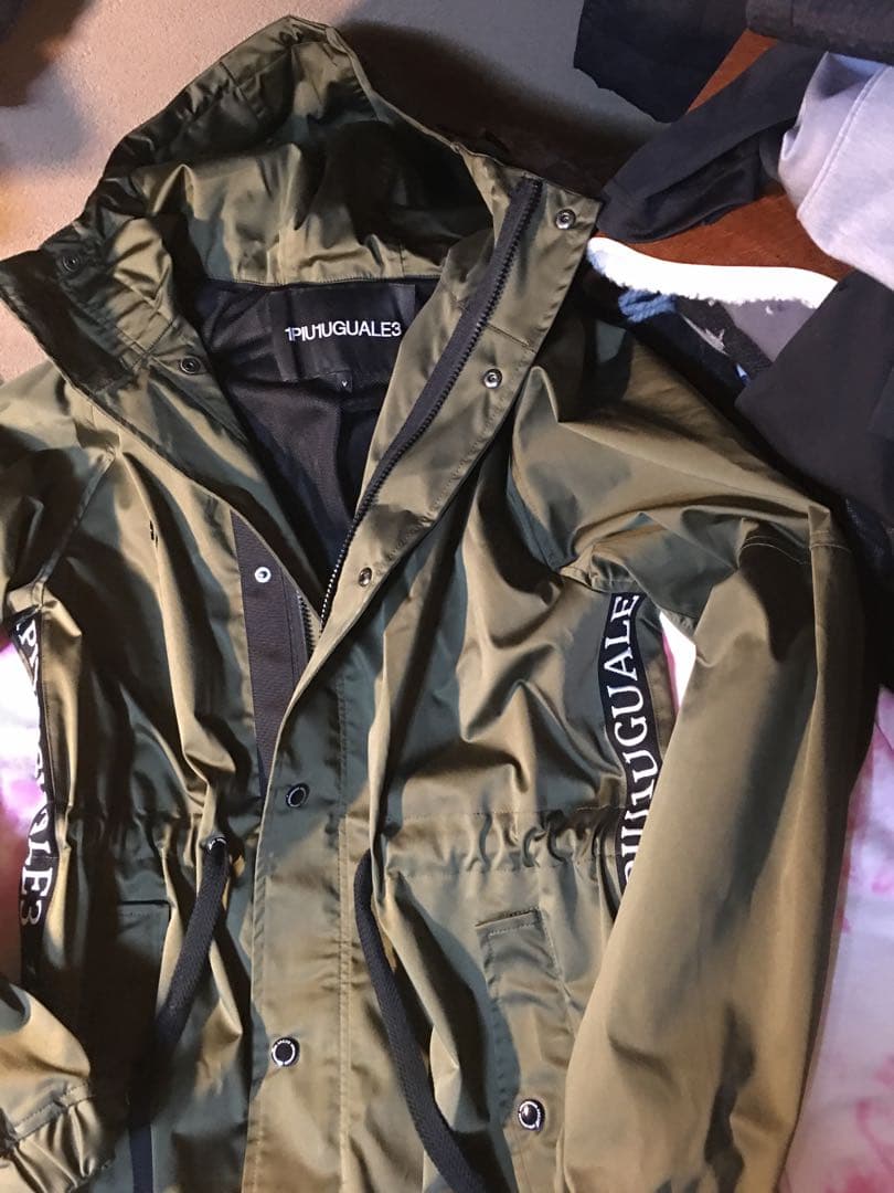 ジャケット・アウター AOAKA1piu1uguale3 RONE TAPE MODS COAT